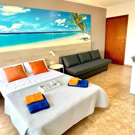Апартаменты Acogedor Con Vistas Piscina